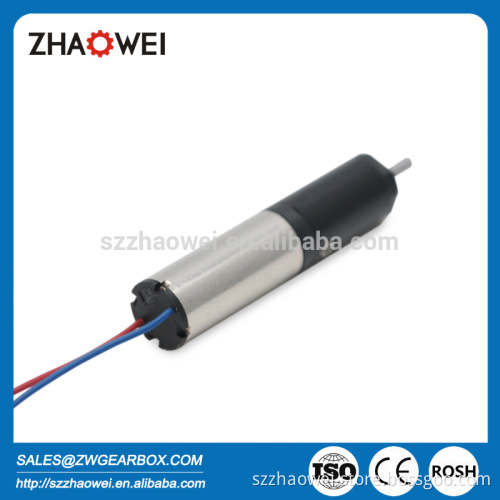 6mm 0.1W Low Power Plastic planetary gearbox With Micro DC Gear Motor